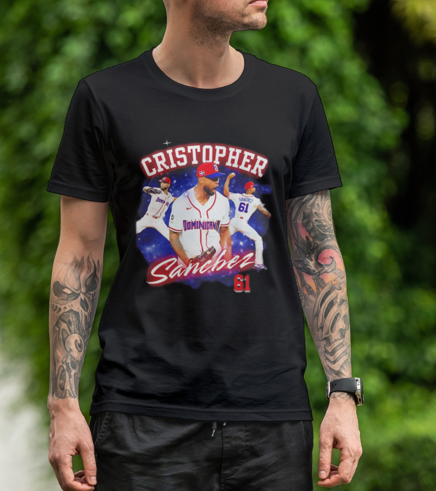 Cristopher Sanchez Dominican Baseball 61 Pitcher T-Shirt