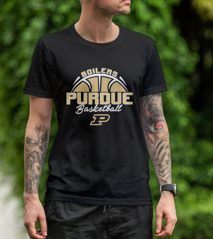 Purdue Boilers Basketball Youth P T-Shirt