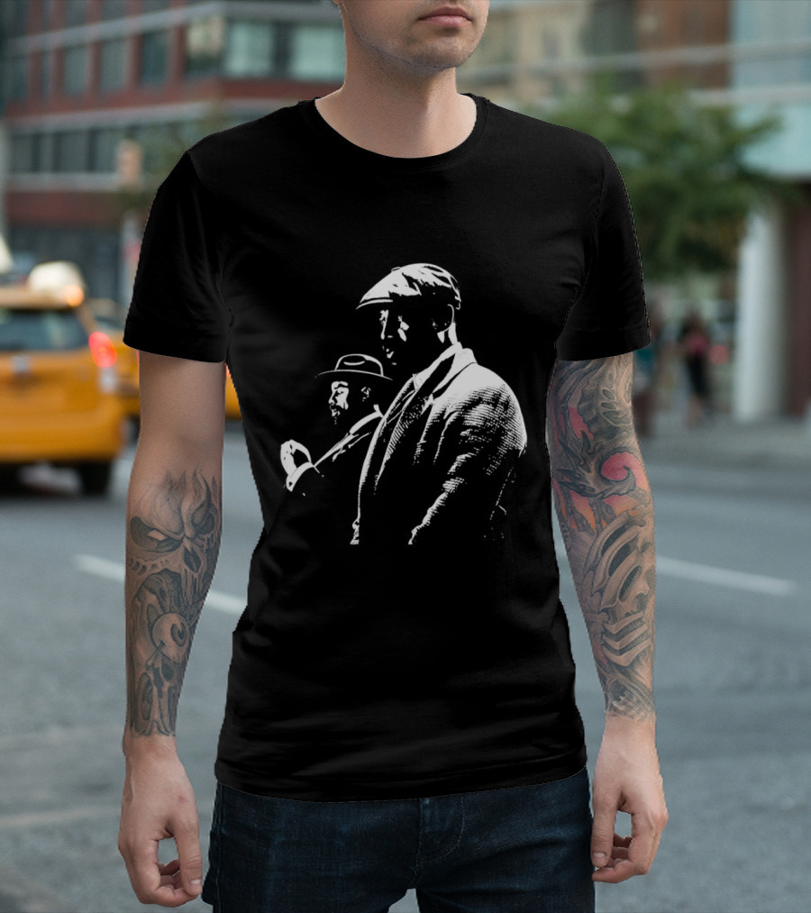 Sinners Silhouette Smoke And Stack Michael B Jordan Best Actor Movie T-Shirt