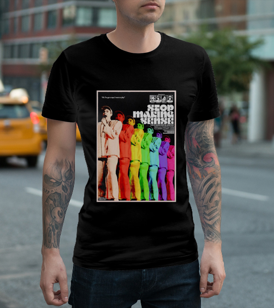 Stop Making Sense Rainbow Concert Film T-Shirt