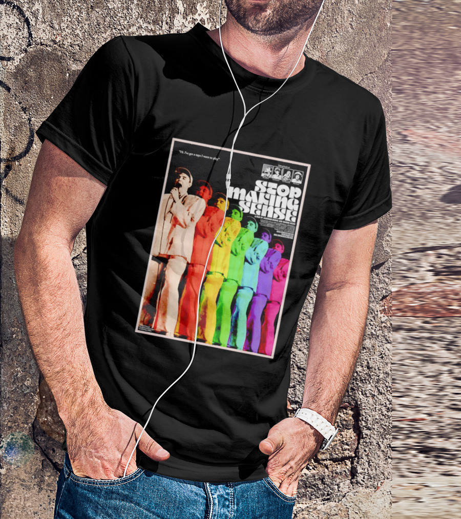 Stop Making Sense Rainbow Concert Film T-Shirt