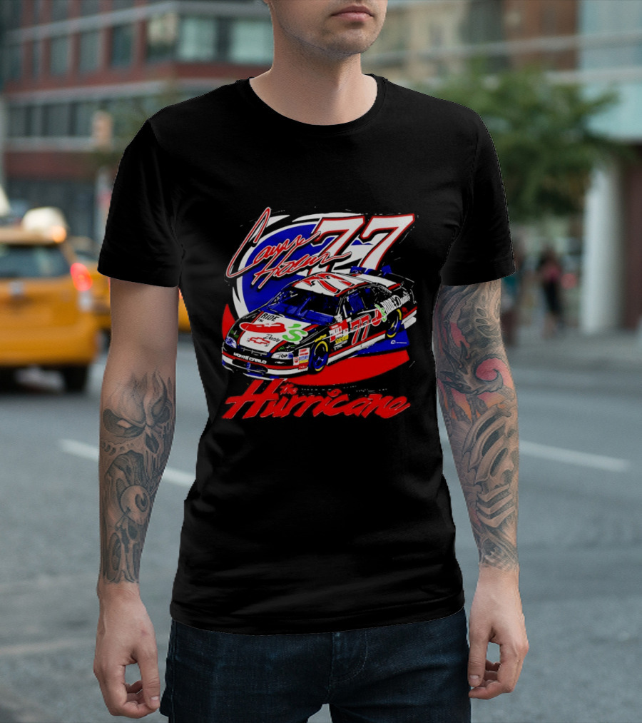 Carson Hocevar 77 NASCAR Hurricane Racing T-Shirt