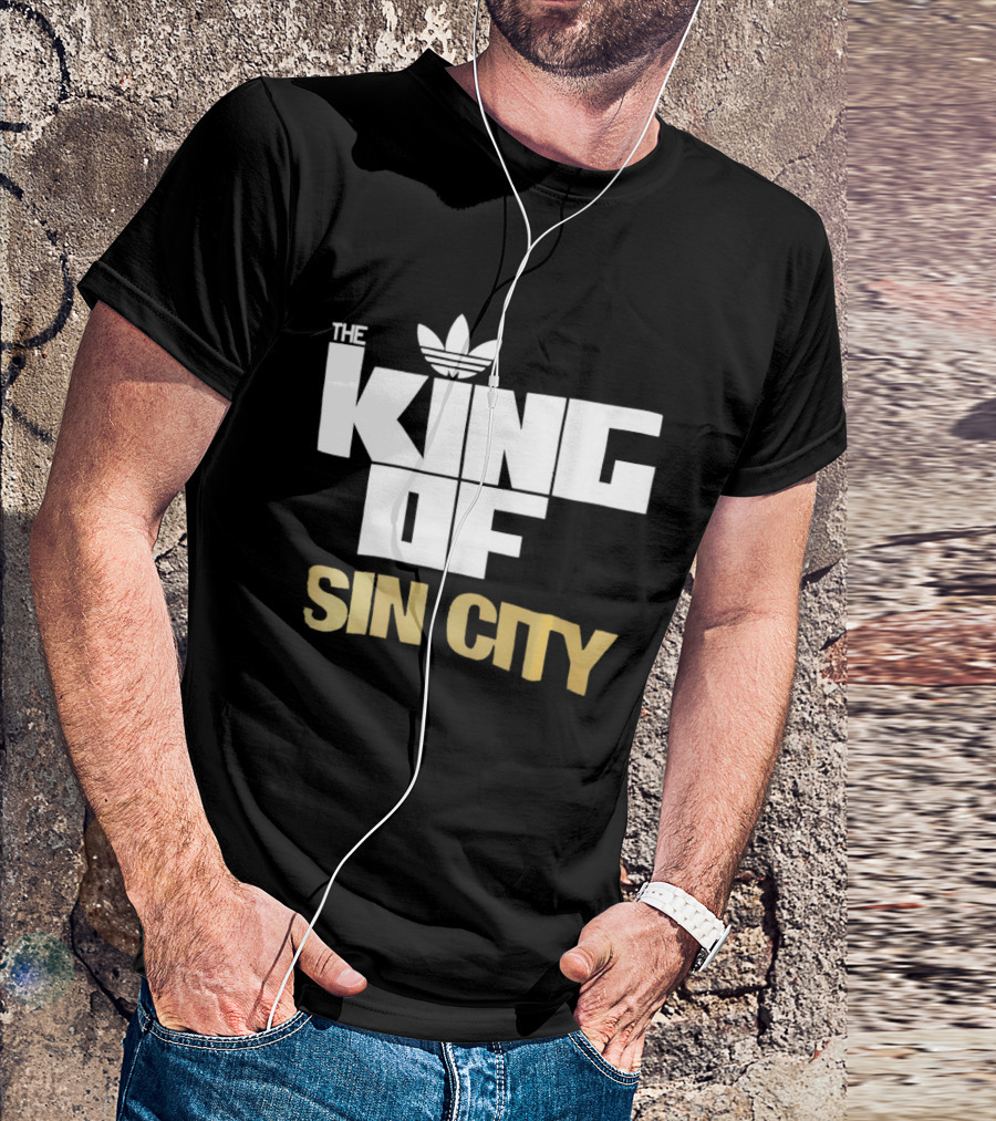 The King Of Sin City Adidas Trefoil T-Shirt