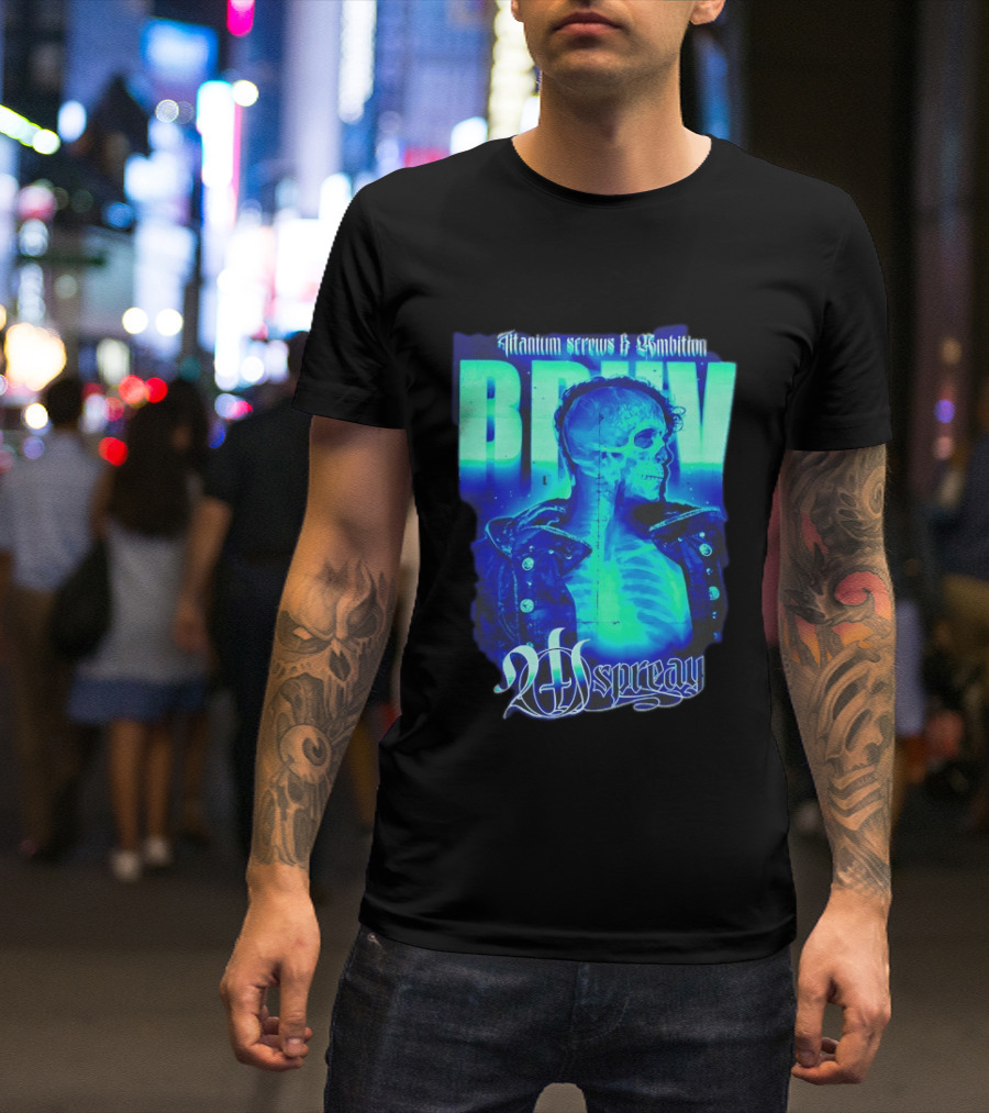 Titanium Screws Ambition Brutal Ospreay T-Shirt