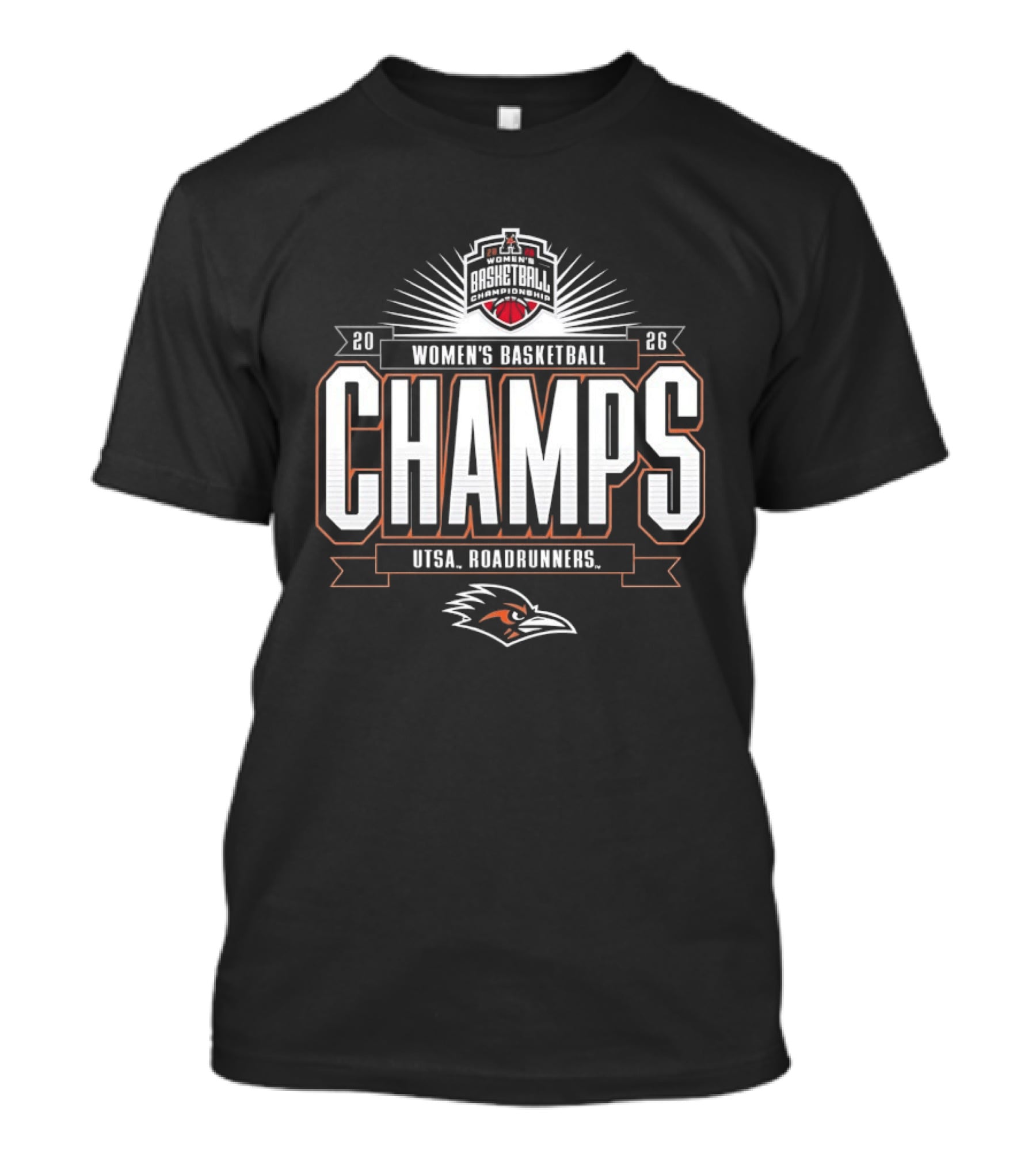 UTSA Roadrunners 2026 Women's Basketball Champs T-Shirt