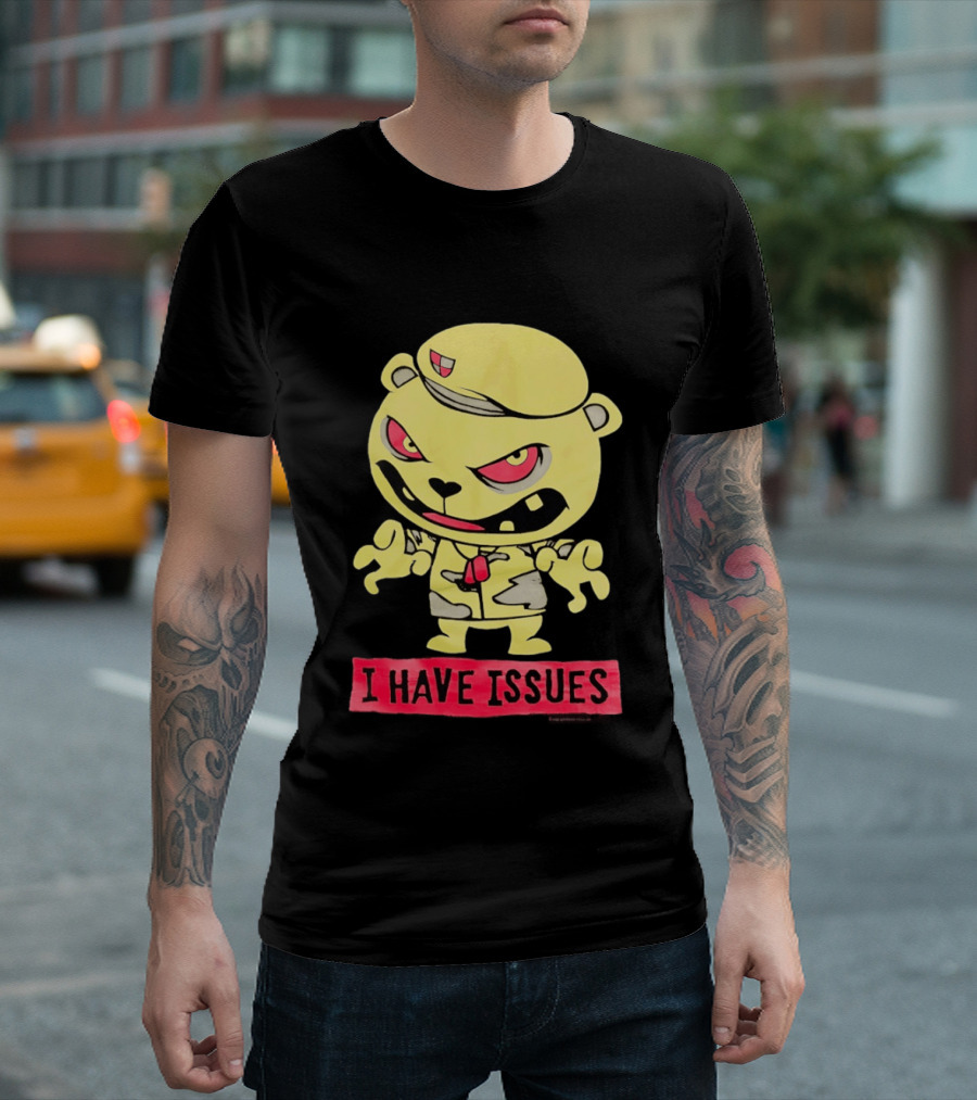 Flippy Series Happy Tree Friend I Have Issues T-Shirt