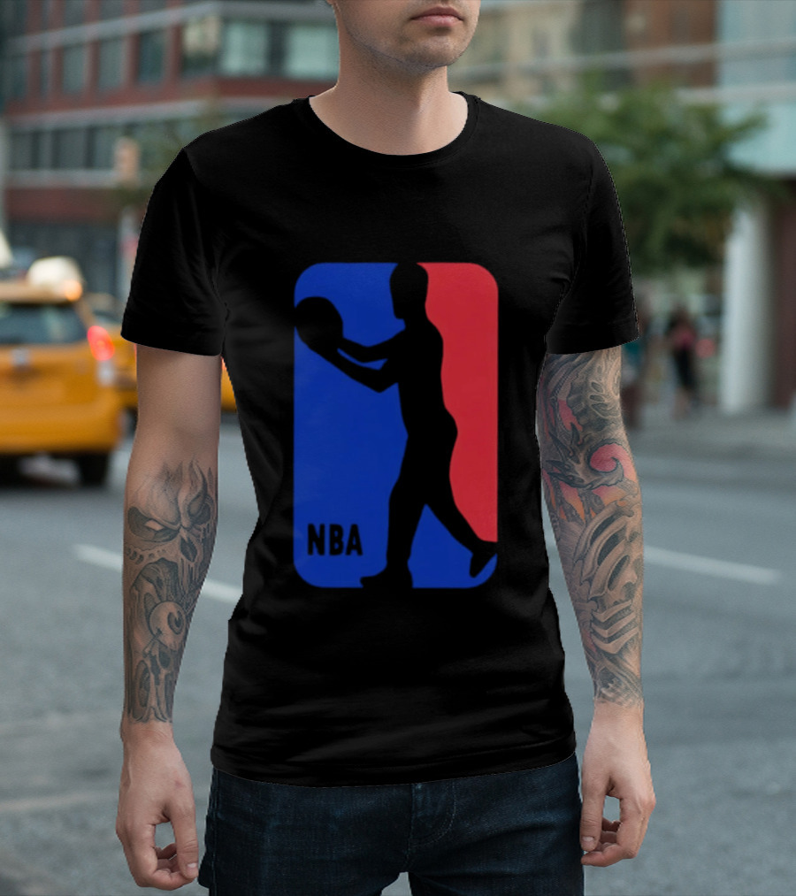 NBA Basketball Player Blue Red T-Shirt
