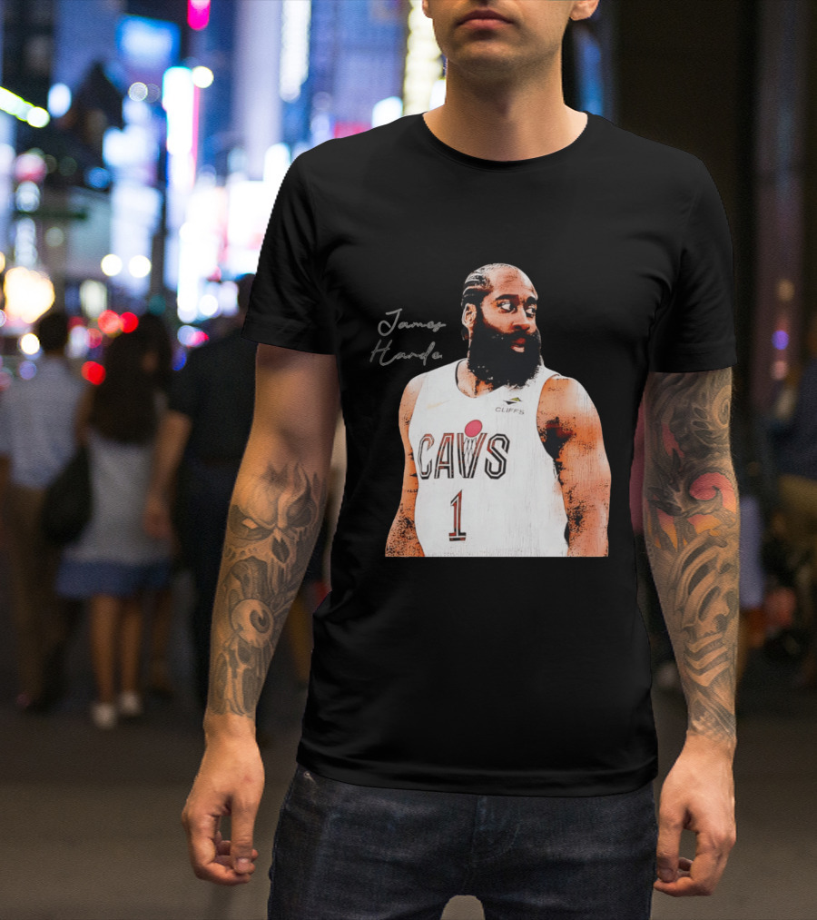 James Harden Cleveland Cavaliers CAVS Basketball 2026 NBA Champs T-Shirt
