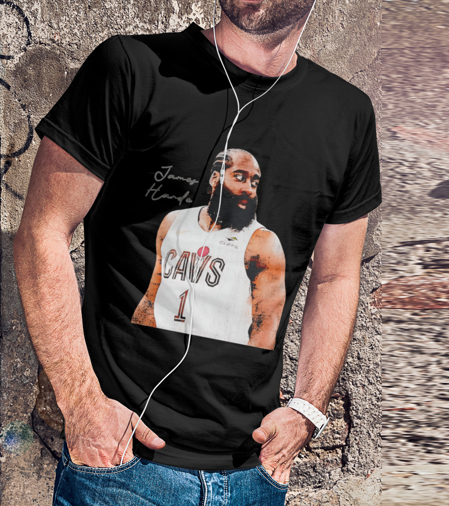 James Harden Cleveland Cavaliers CAVS Basketball 2026 NBA Champs T-Shirt