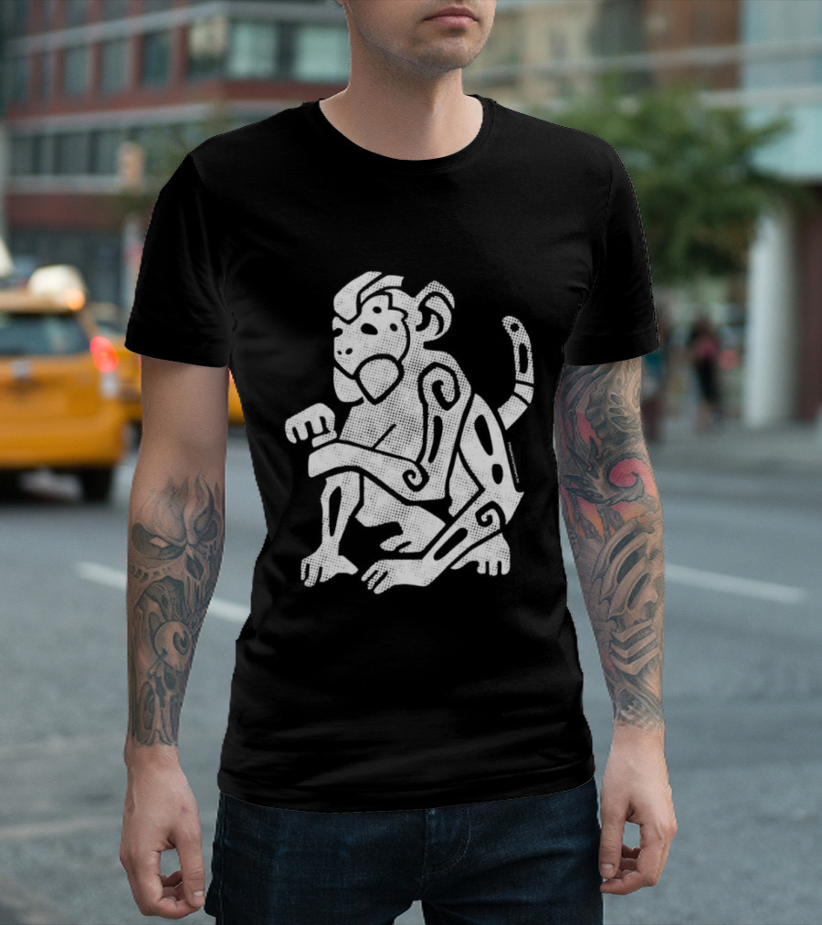 Wizard101 Hidden Temple Monkeys Tribal Motif T-Shirt