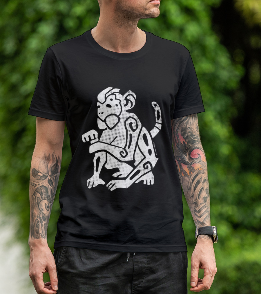 Wizard101 Hidden Temple Monkeys Tribal Motif T-Shirt