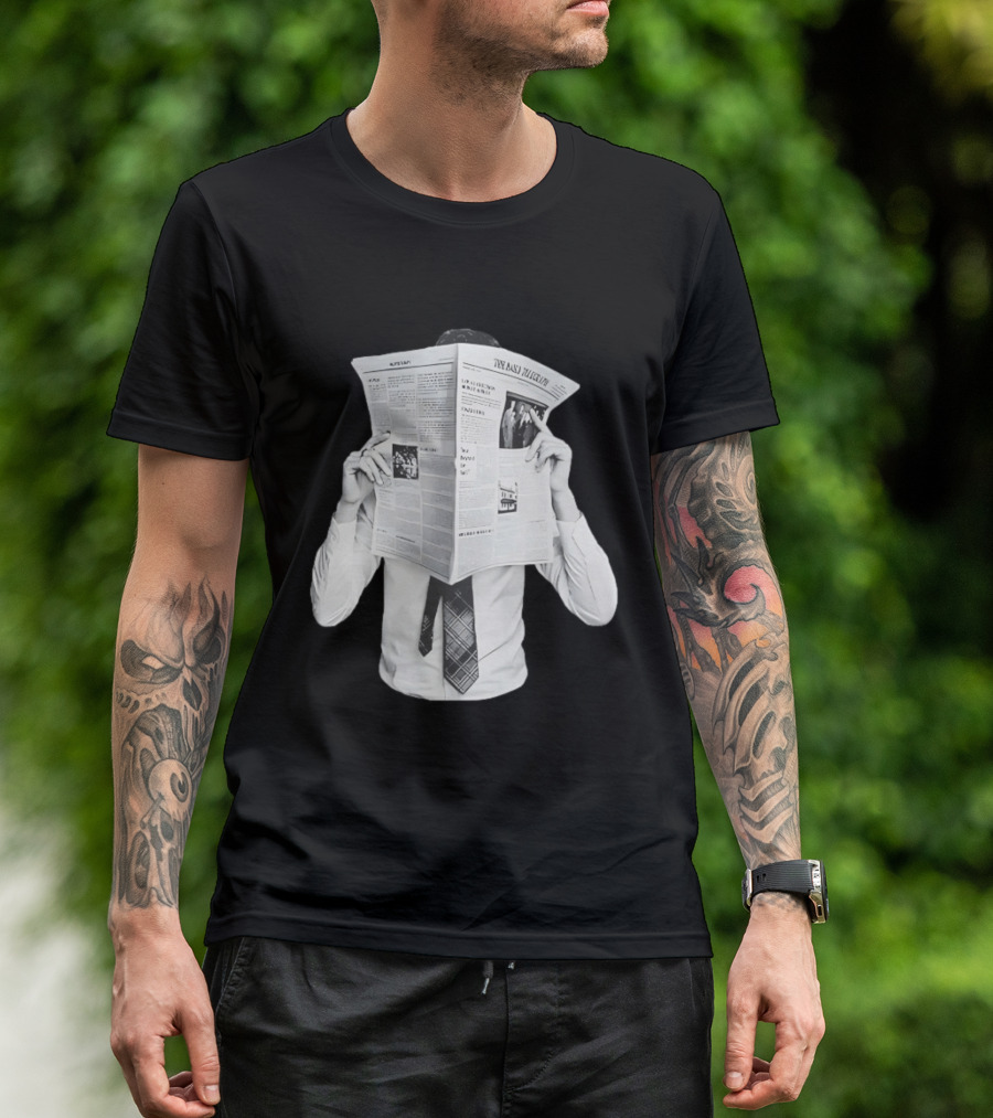 RM Namjoon BTS Arirang Tour Newspaper T-Shirt