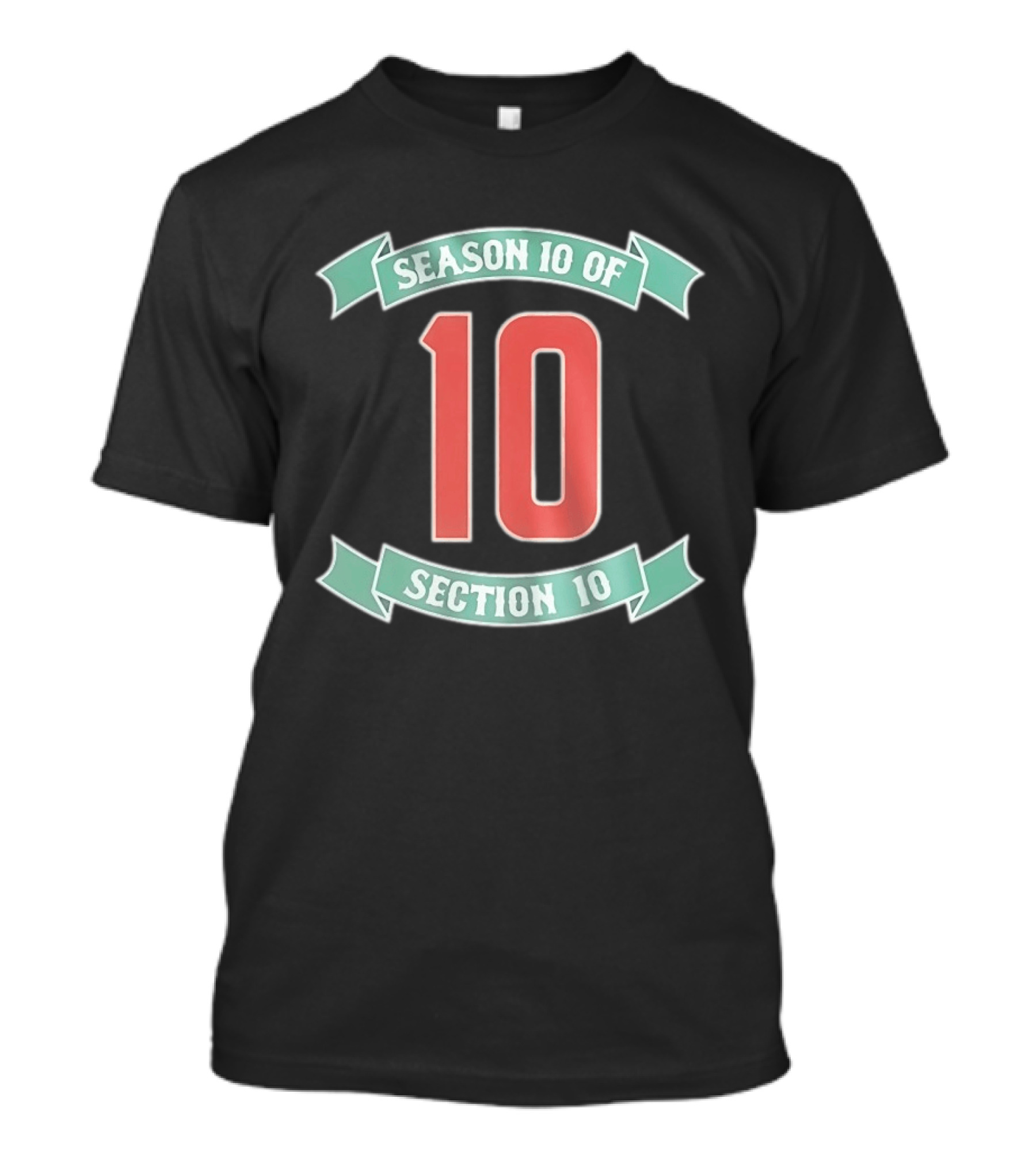 Season 10 Of Section 10 Retro Banner T-Shirt