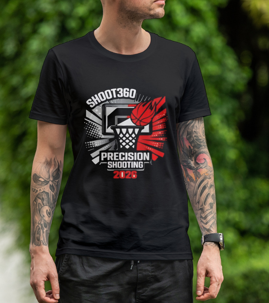 Shoot360 Precision Shooting Basketball 2026 T-Shirt