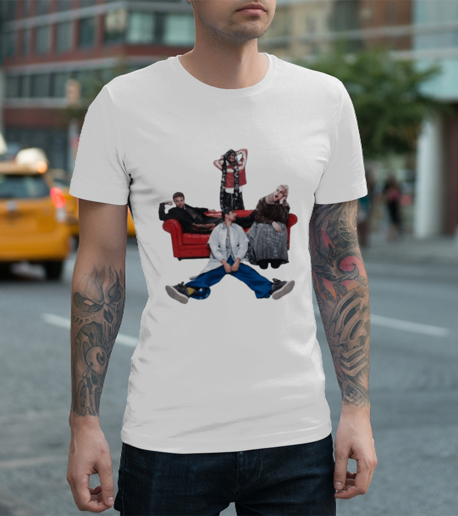 5 Seconds Of Summer Everyone's A Star World Tour 2026 Red Couch Moments T-Shirt