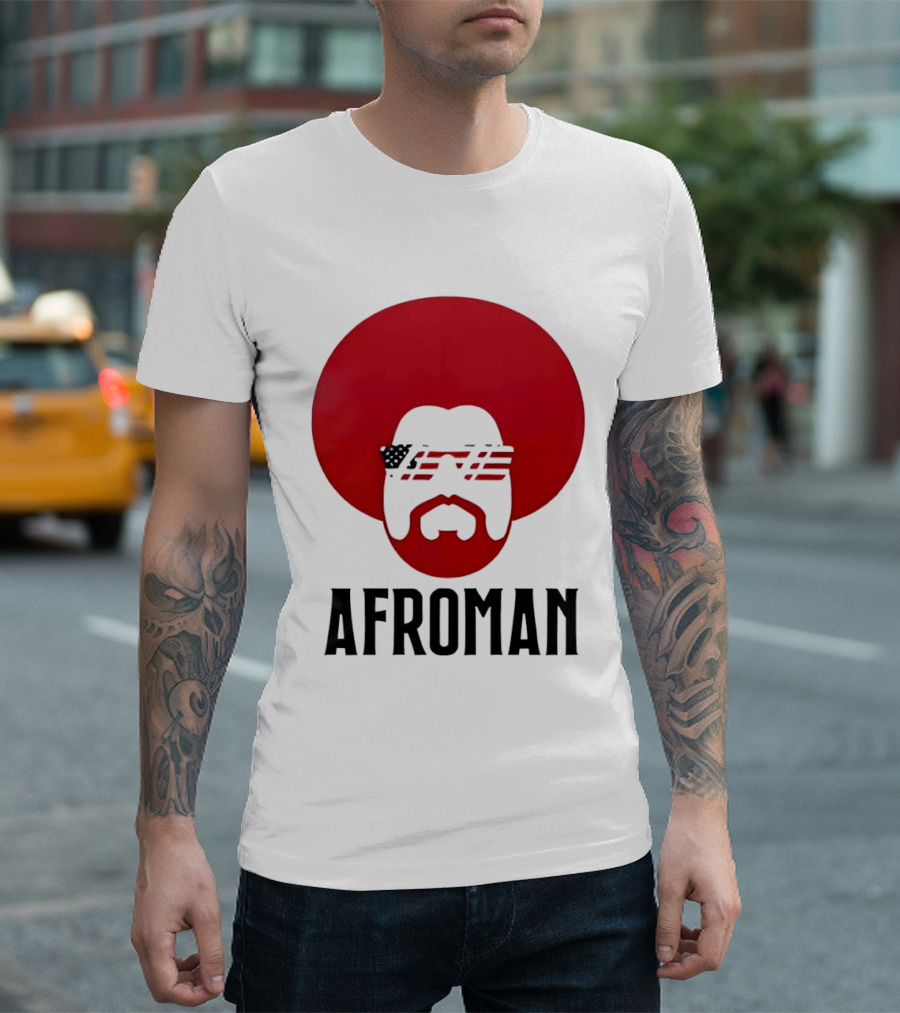 Afroman Justice For Lemon Pound Cake Red Afro Sunglasses T-Shirt