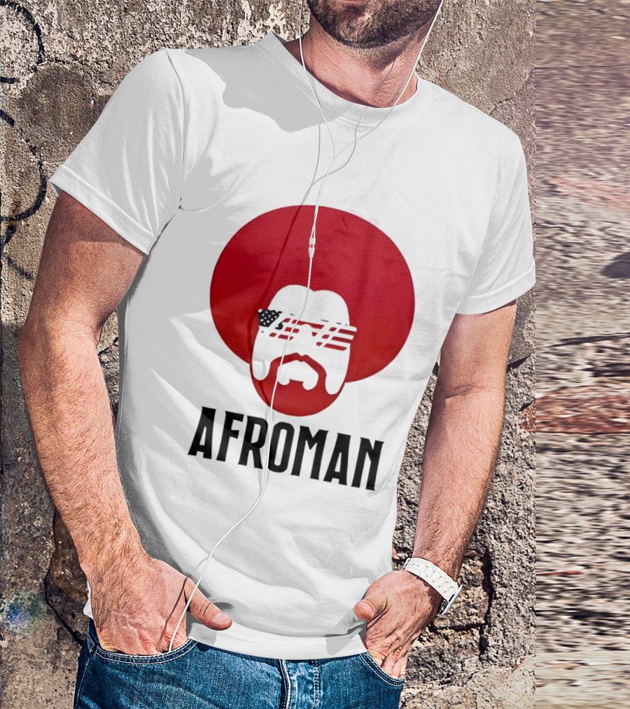 Afroman Justice For Lemon Pound Cake Red Afro Sunglasses T-Shirt