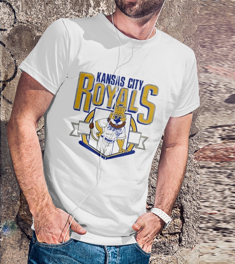 Kansas City Royals Sluggerrr Vintage Homage T-Shirt