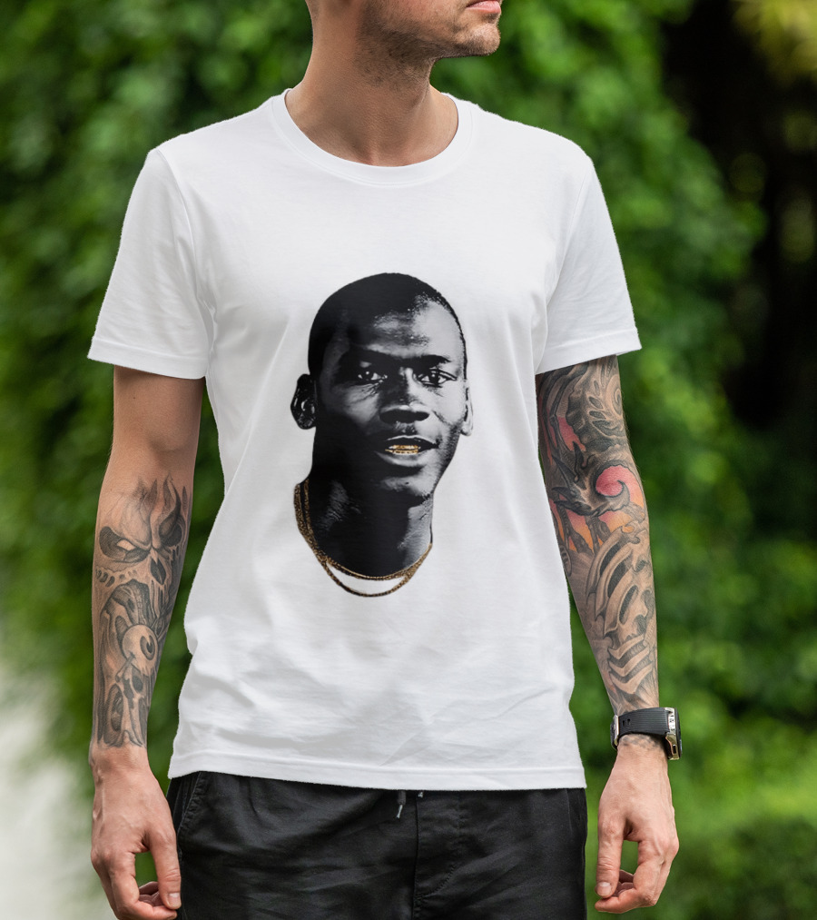 Michael JD Gold Teeth Grill Face T-Shirt