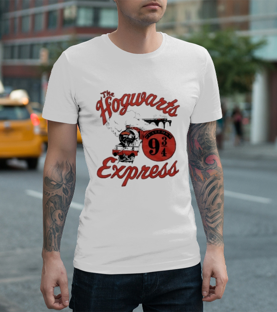The Hogwarts Express Platform 9 3/4 Homage T-Shirt