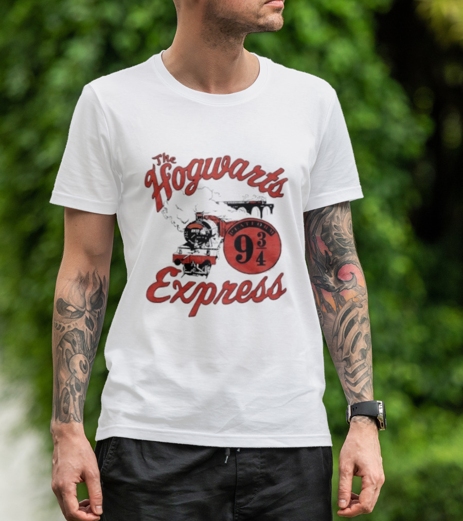 The Hogwarts Express Platform 9 3/4 Homage T-Shirt