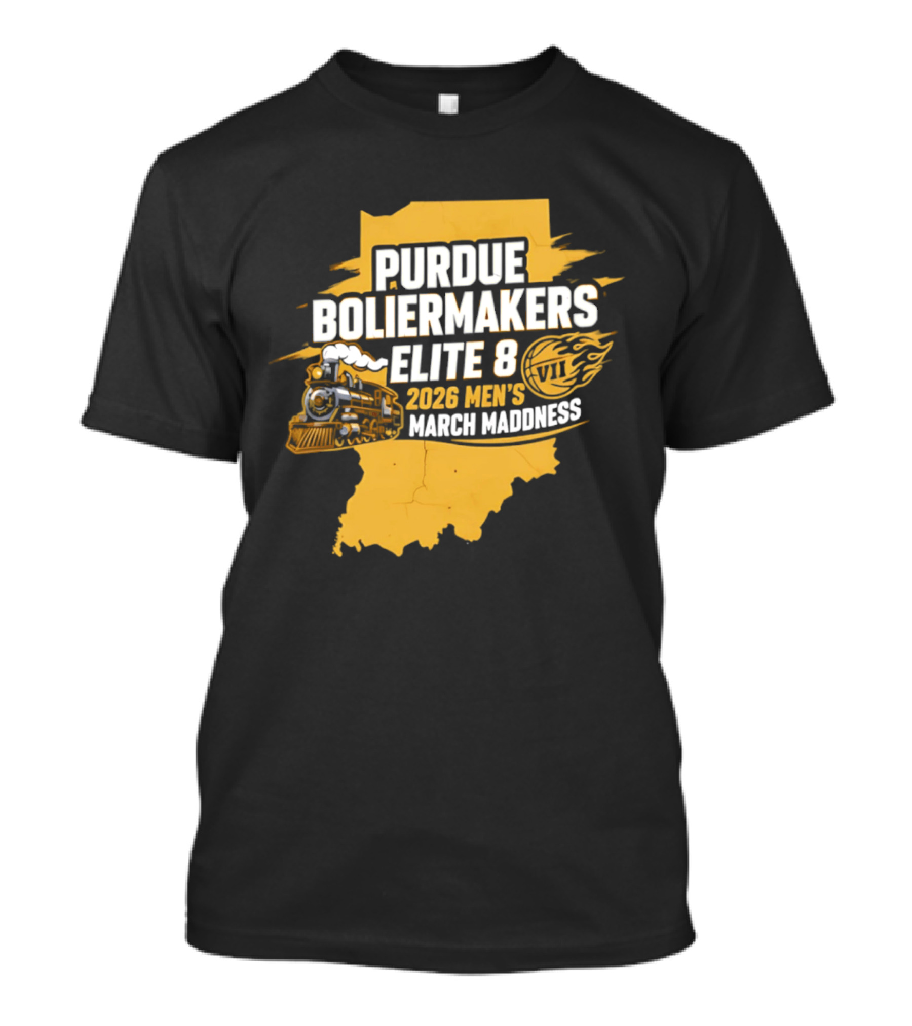 Purdue Boilermakers 2026 Men's March Madness Elite 8 VII T-Shirt