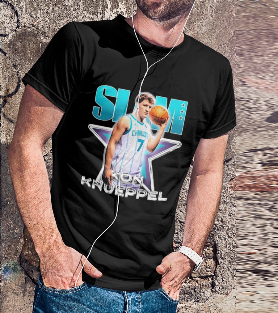 SLAM Magazine Cover April May 2026 Kon Knueppel Charlotte Basketball Issue 261 T-Shirt