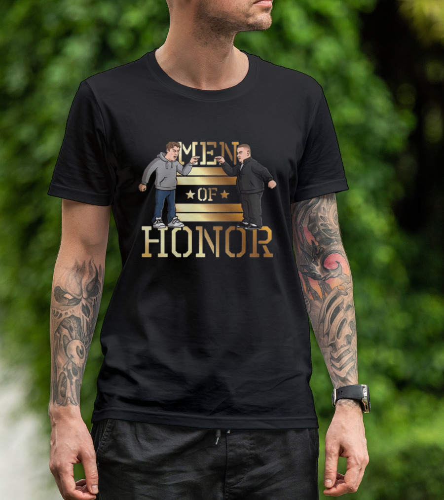 Rico Bosco Jeff Nadu Men Of Honor Confrontation Scene T-Shirt