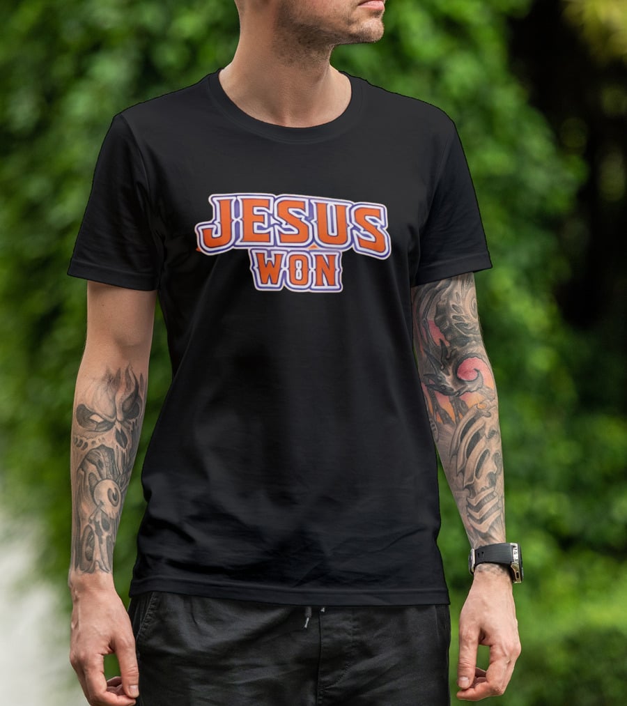 Mike Trout Jesus Won T-Shirt