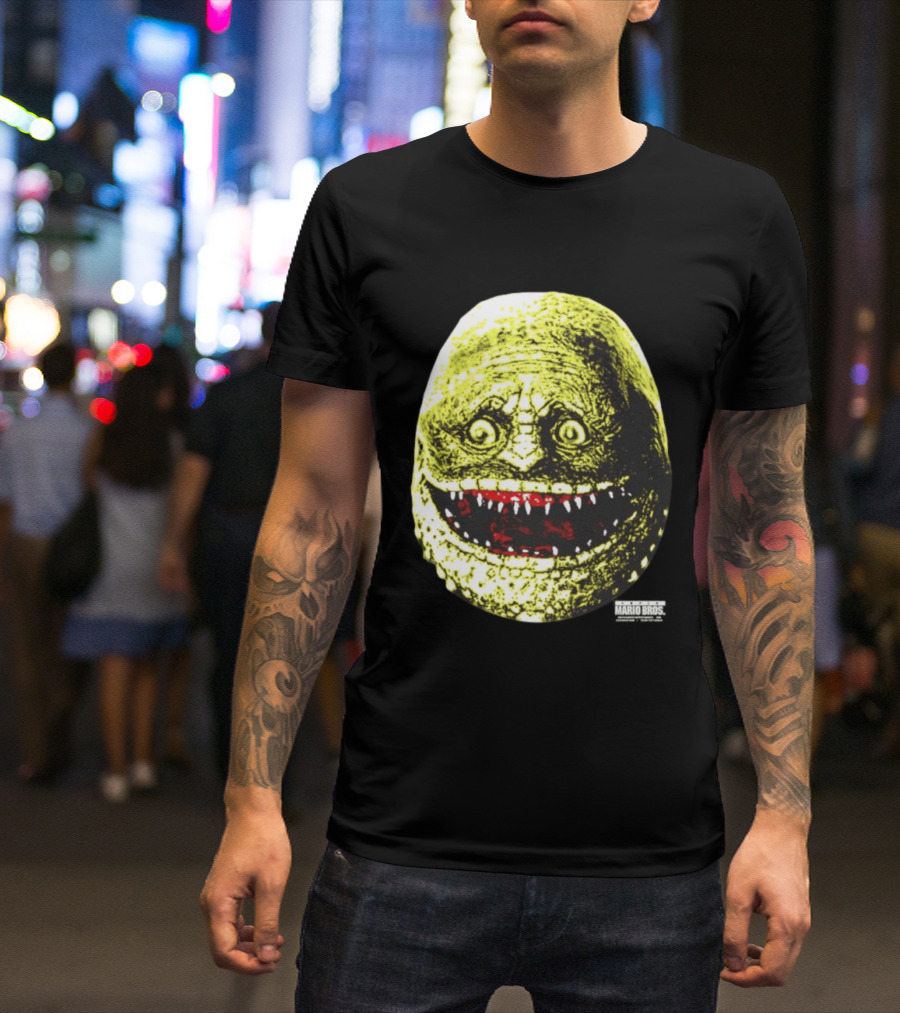 Super Mario Bros 1993 De Evolue Now Reptilian Creature T-Shirt