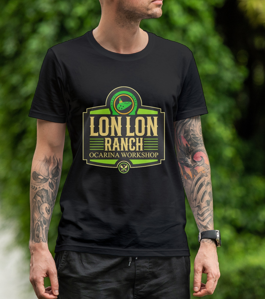 Lon Lon Ranch Ocarina Workshop Legend Of Zelda T-Shirt