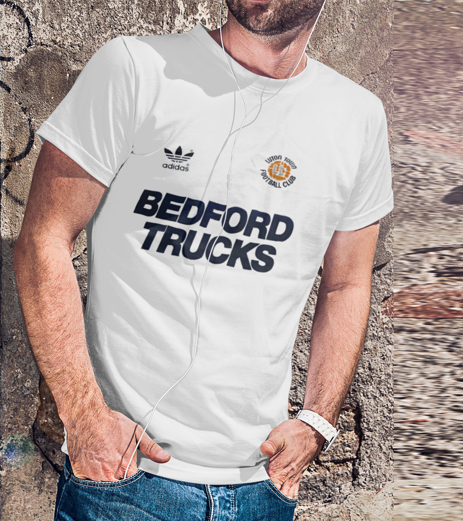 Adidas Bedford Trucks Luton Town Football Club T-Shirt
