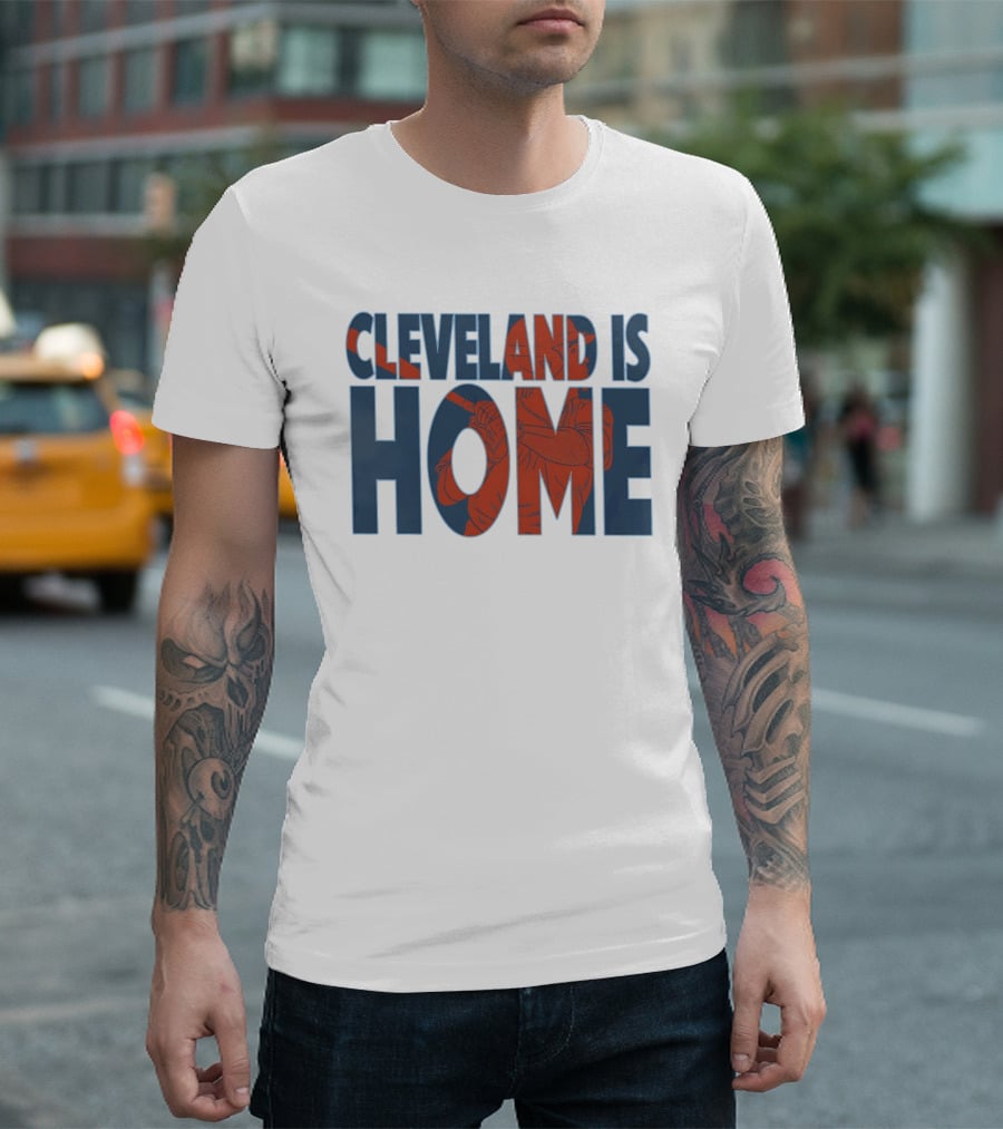 Cleveland Browns Cleveland Is Home Football Team Pride T-Shirt