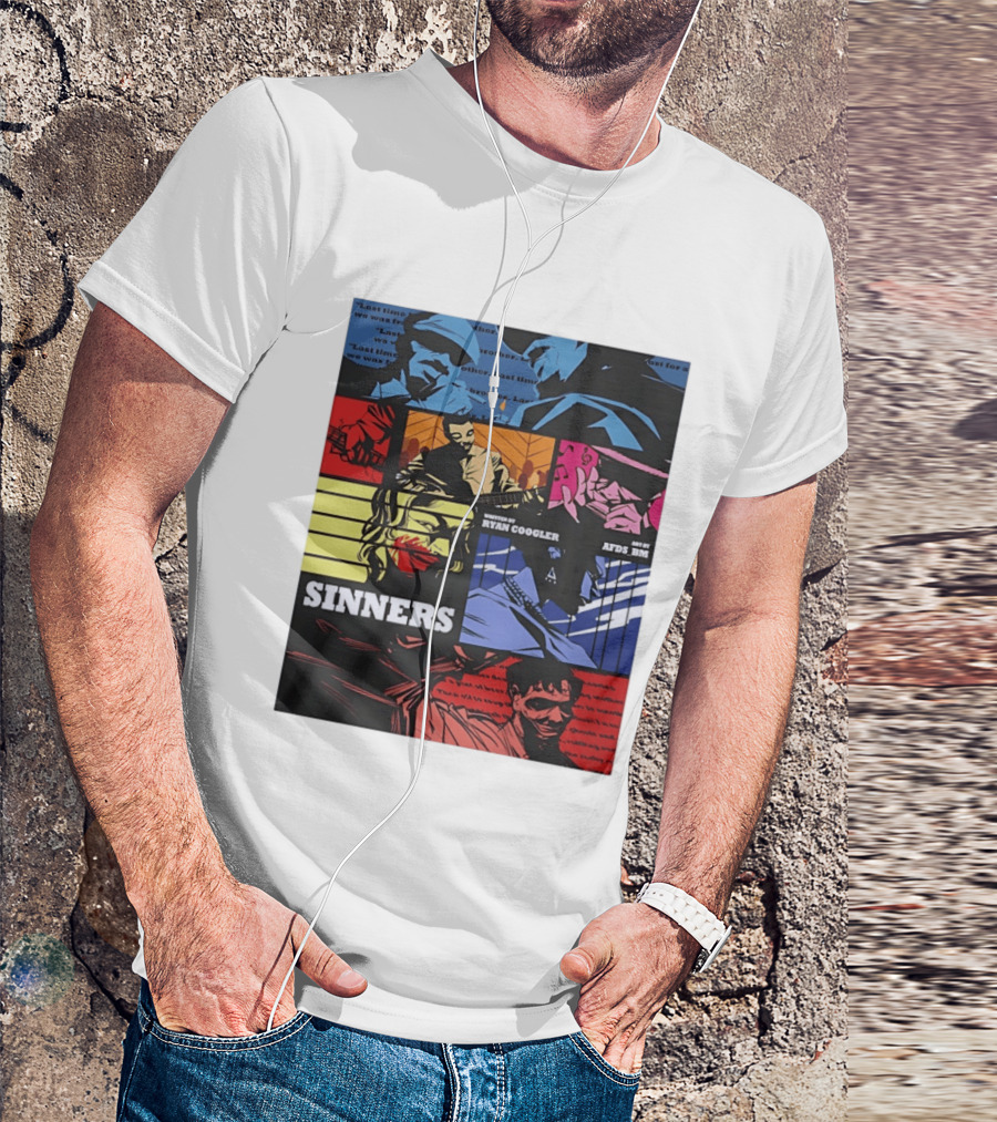 Sinners Ryan Coogler Cowboy Bebop Art By AFS BM T-Shirt