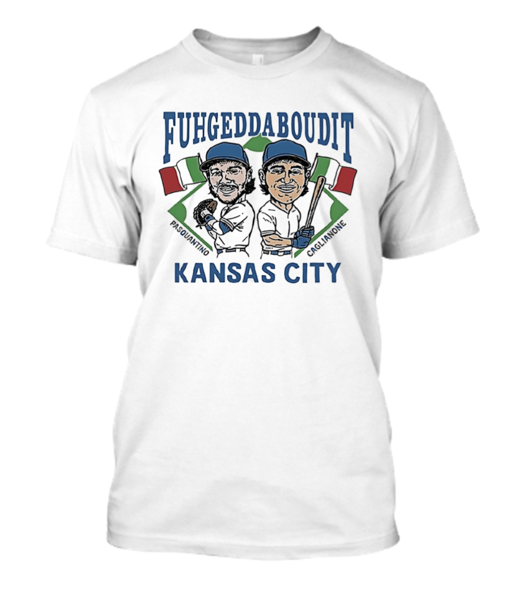 Fuhgeddaboudit Jac Caglianone Kansas City T-Shirt