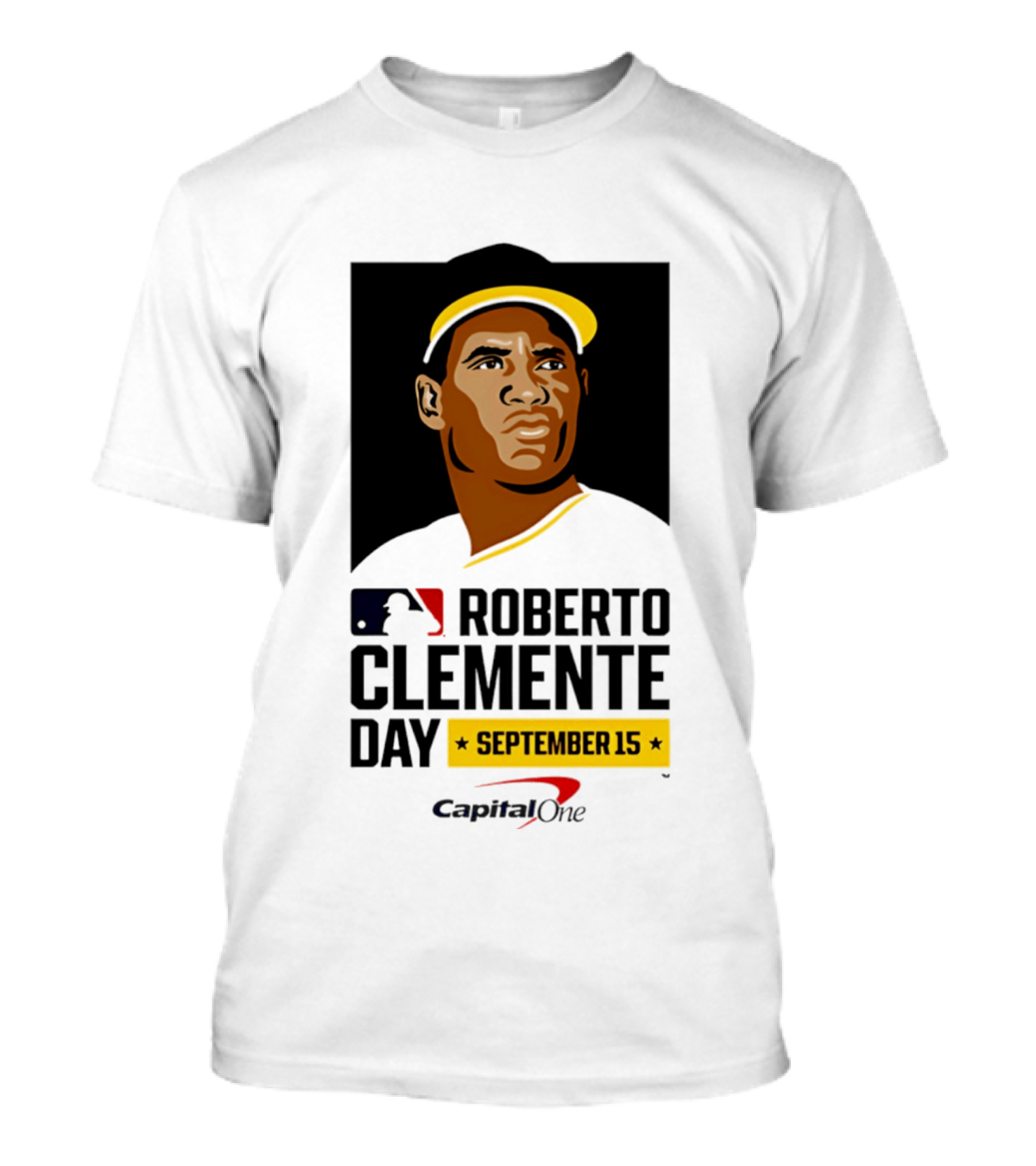 Roberto Clemente Day September 15 MLB Capital One T-Shirt