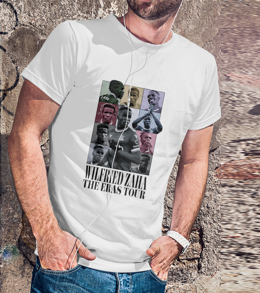 Wilfried Zaha The Eras Tour Soccer Montage T-Shirt