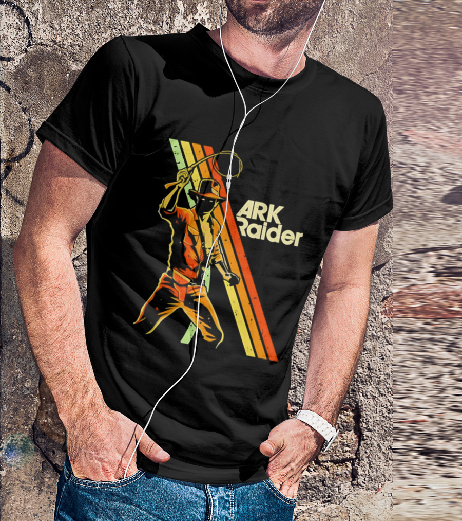 Indiana Jones Ark Raider Retro Whip Adventure T-Shirt