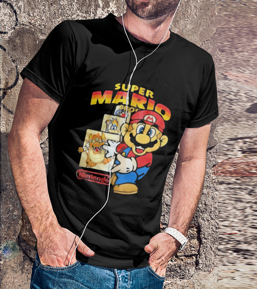Super Mario Bowser Challenge Pixel Adventures T-Shirt