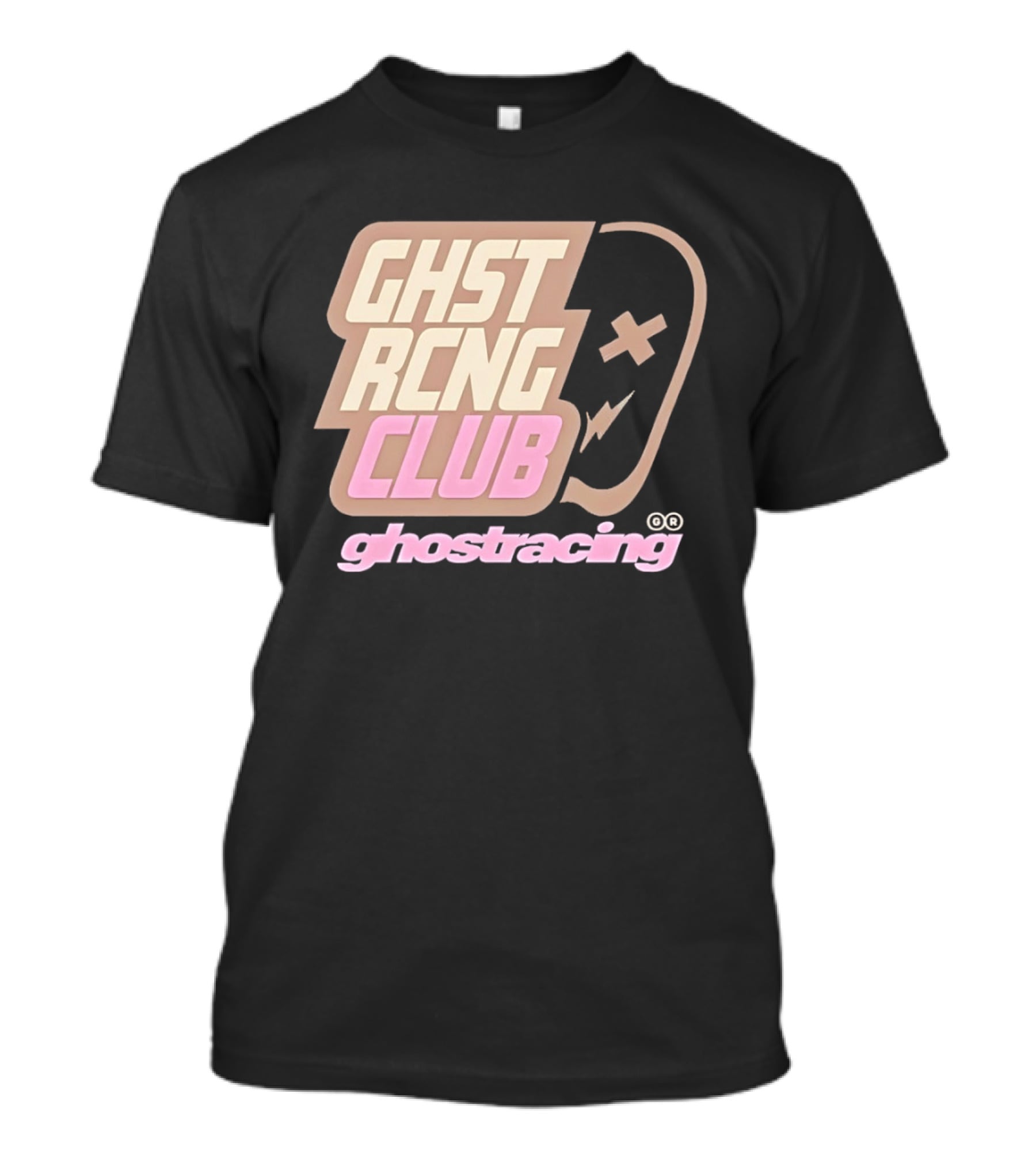 Ghost Racing Club Ghostracing Ghost Tracing Travis Pbc T-Shirt