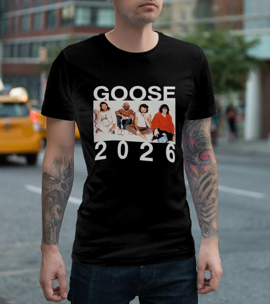 GOOSE An Evening With Goose 2026 Tour Schedule T-Shirt