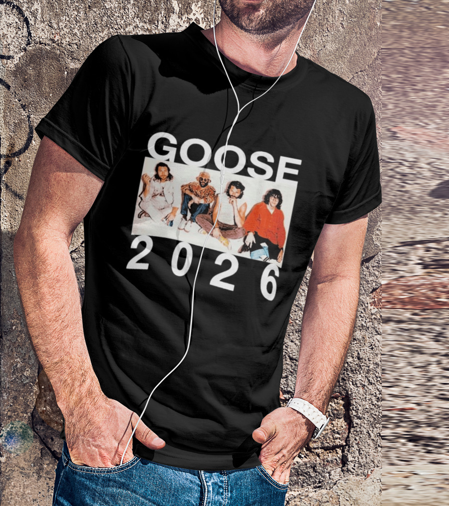GOOSE An Evening With Goose 2026 Tour Schedule T-Shirt