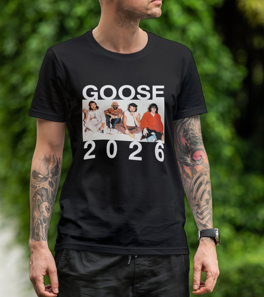 GOOSE An Evening With Goose 2026 Tour Schedule T-Shirt