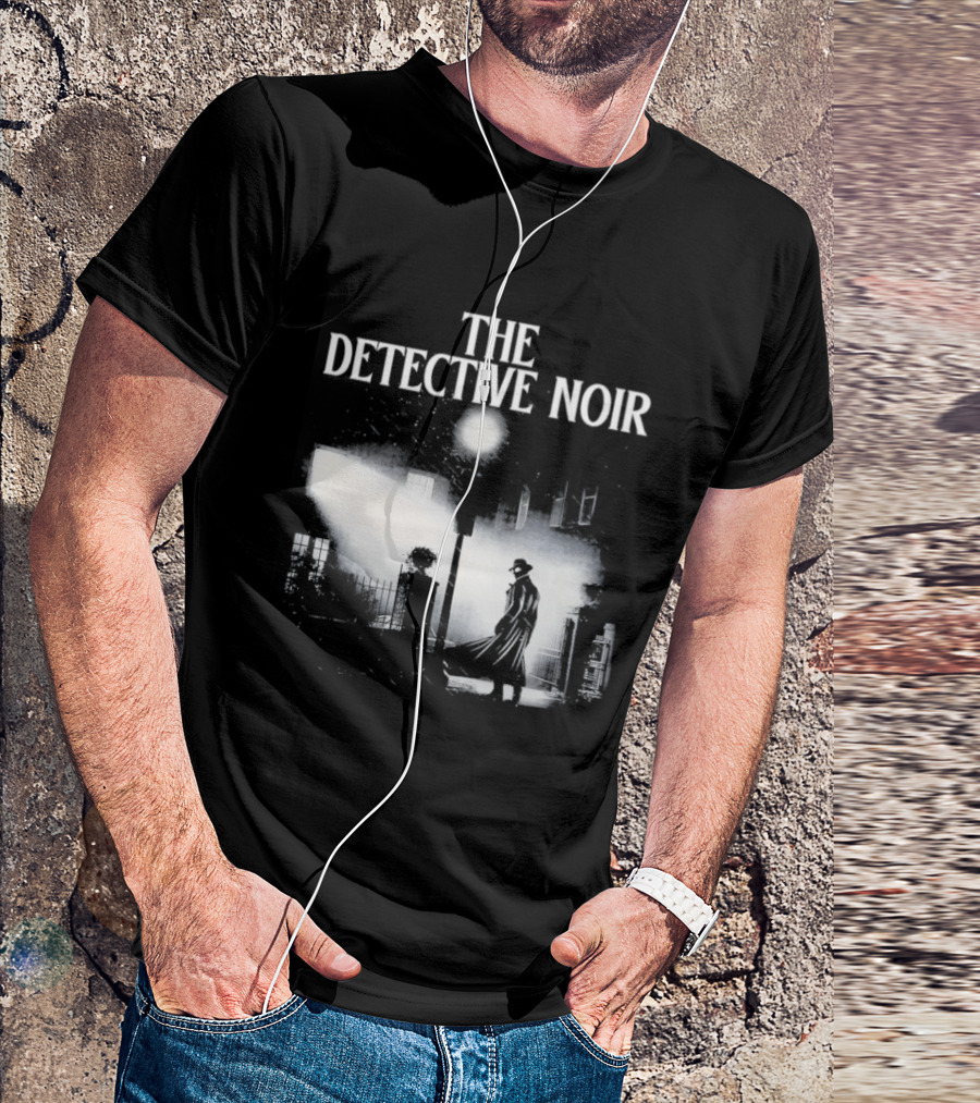 Spider Man Noir The Detective Noir Film Vintage Urban Scene T-Shirt