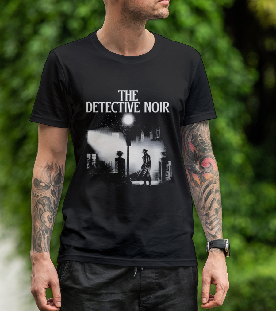 Spider Man Noir The Detective Noir Film Vintage Urban Scene T-Shirt