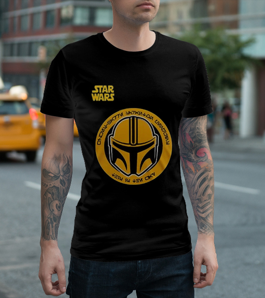 Star Wars Mandalorian Theme Wilkes Barre Scranton Penguins Game Night 2026 T-Shirt