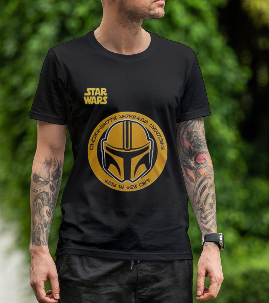 Star Wars Mandalorian Theme Wilkes Barre Scranton Penguins Game Night 2026 T-Shirt