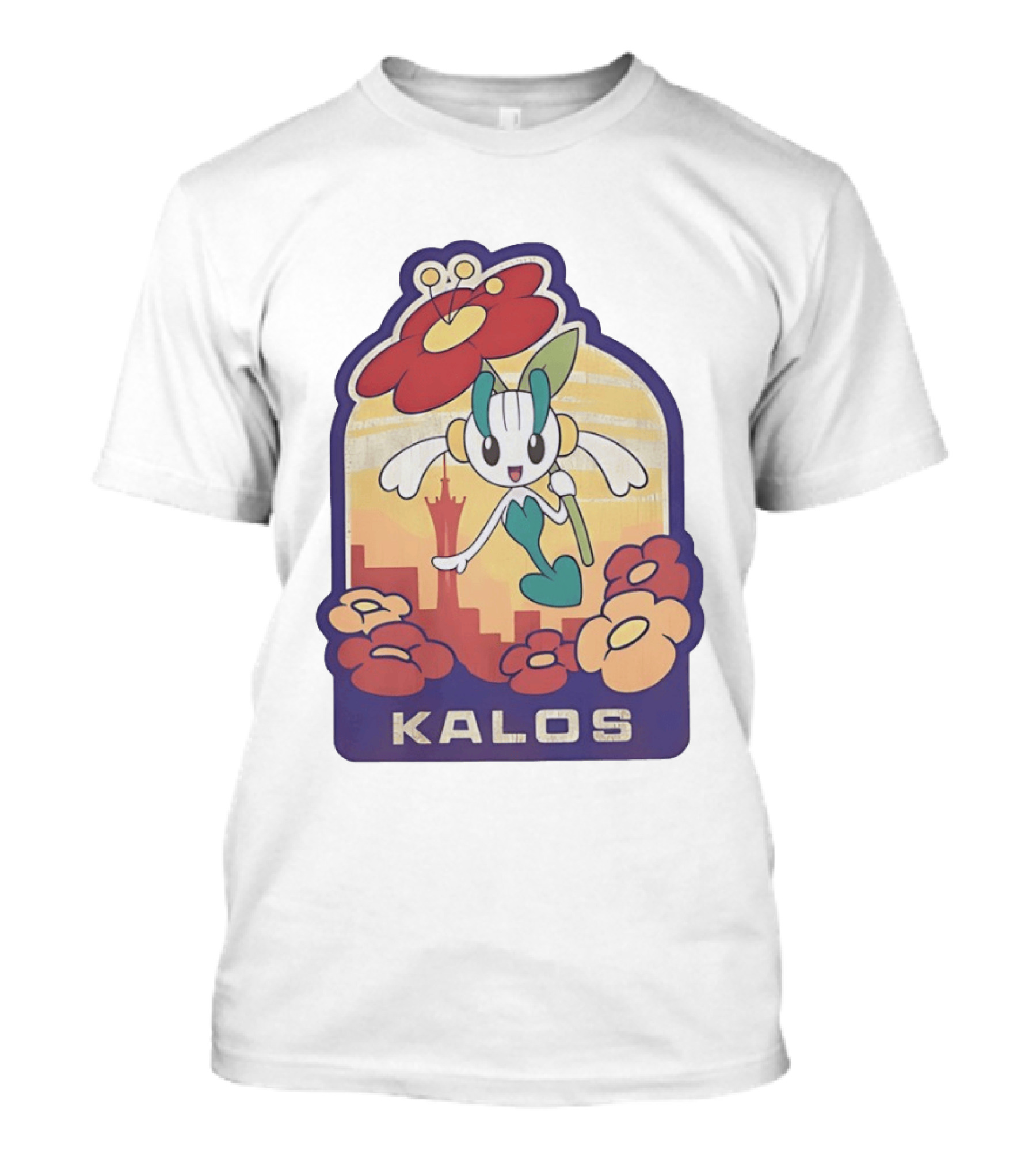 Floette Kalos City Skyline Explore T-Shirt