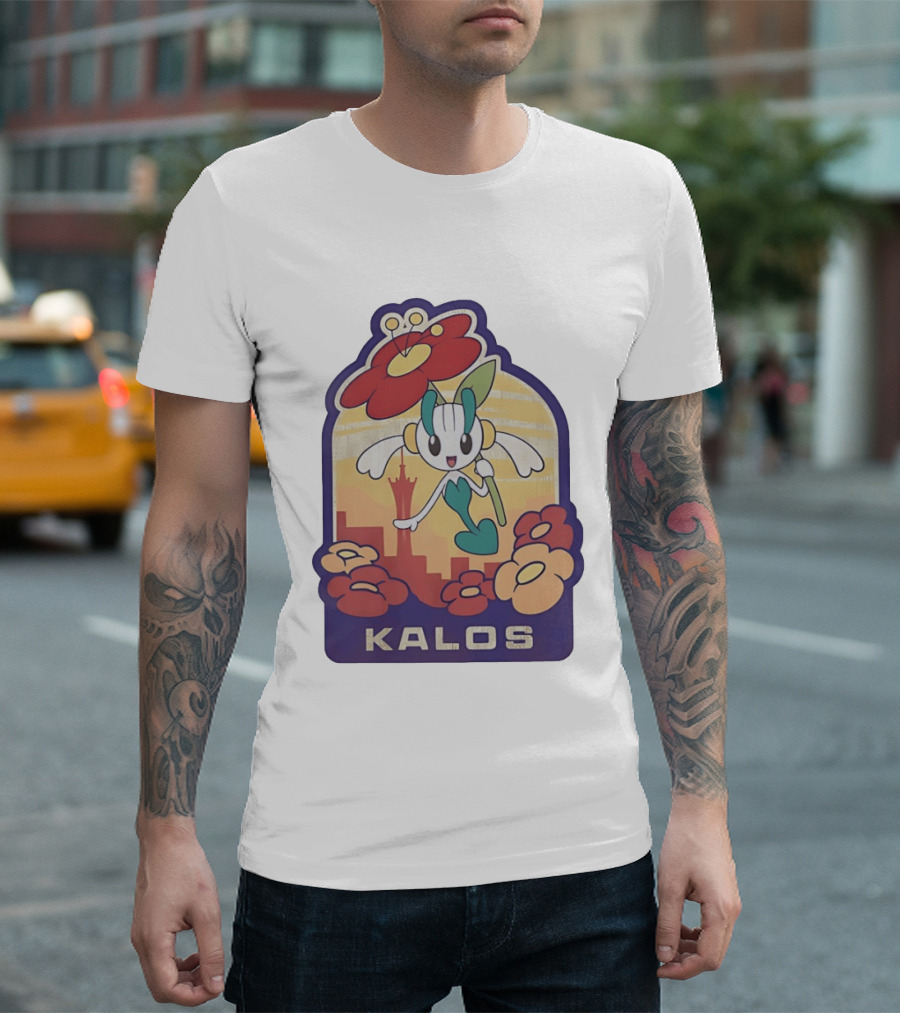 Floette Kalos City Skyline Explore T-Shirt