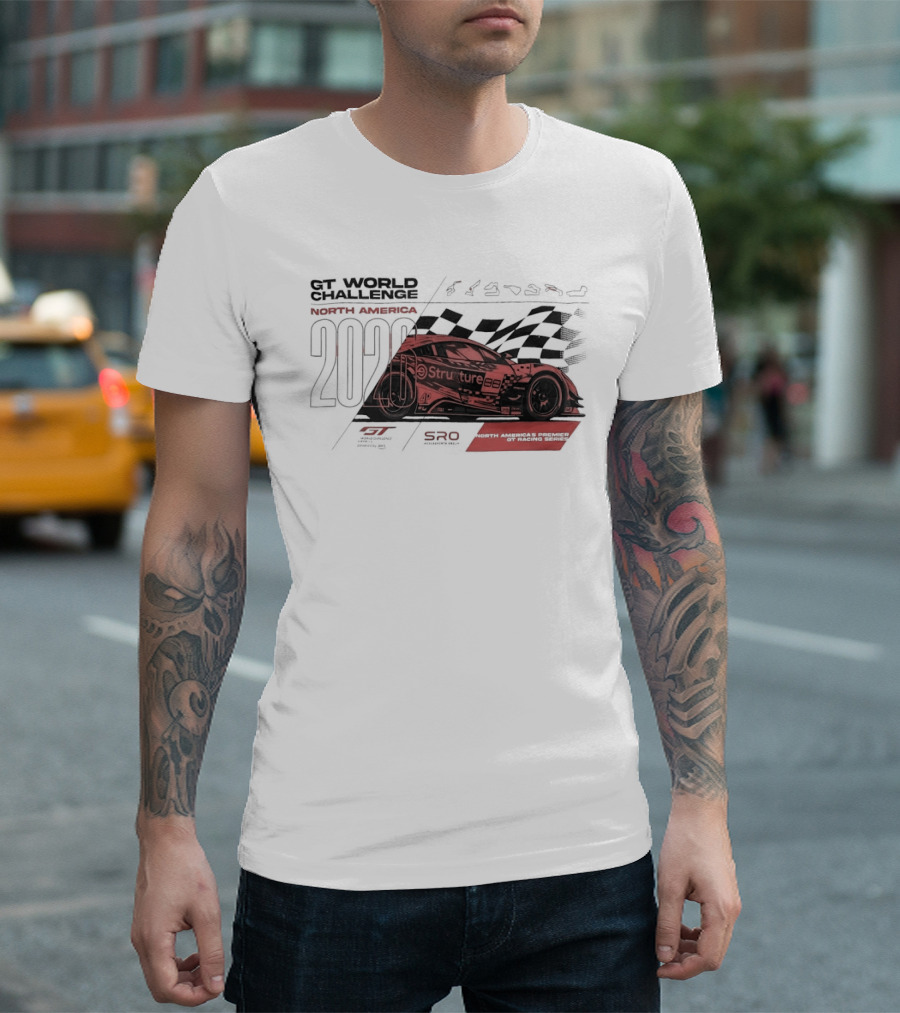 GT World Challenge North America 2026 Structure AMG 45 Racing Event T-Shirt